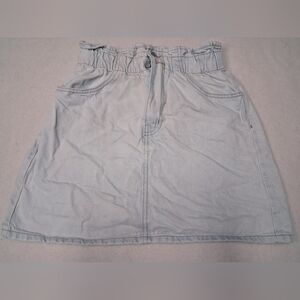EIGHTYTWO Light Blue A-Line Denim Skirt